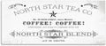 North Star Tea Coffee Vintage Sign, 10 x 24 Inch Canvas Wall Art | Stupell Industries · By Lil' Rue · Ready to hang · Great for kitchen or dining room · Made in USA