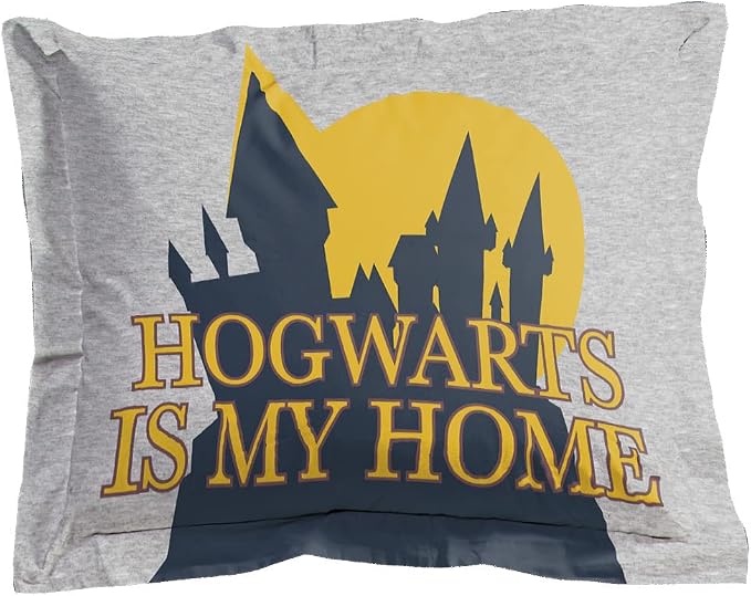 Jay Franco Harry Potter Charms 5 Piece Twin Bed Set - Bedding Features Harry, Ron, Hermoine, & Luna - (Official Harry Potter Product) | Hogwarts, Bed in a Bag, Comforter Sheets Sham Pillowcase, Official Brand, Soft Microfiber, Machine Washable, Kids Gift