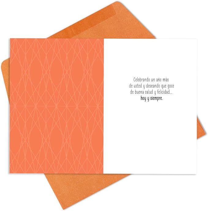 Hallmark Business Bulk 25 Pack Spanish Birthday Cards for Employees & Customers (Feliz Cumpleaños on Yellow), 5 x 7 Cards, Message Inside, Envelopes Included