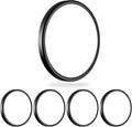 MODERN 4 Pack Super Thin 9inch 2800lm Flush Mount LED Ceiling Light Black, 5000K Daylight, Undimmable Ceiling Light Surface Mount for Bedroom, Living Room, Dining Room, Garage, Office