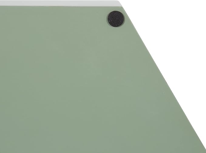 Kate and Laurel Lipton Modern Hexagon Tray; 18 x 18; Sage Green with Gold Handles; Midcentury Decorative Serving Tray for Storage and Display in Living Room Decor Scheme