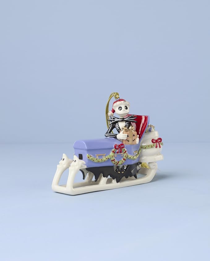 Lenox 898877 Jack Skellington Sledding Ornament