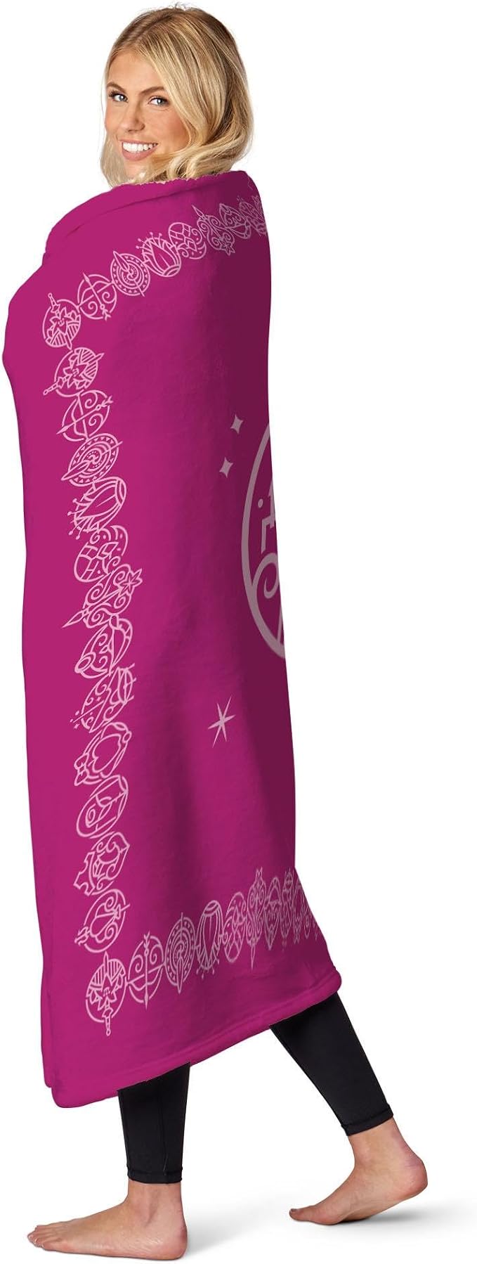 Northwest Disney Princess Silk Touch Throw Blanket, 50" x 60", Magic Castle