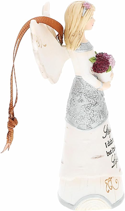 Pavilion Gift Company - Stepdaughter - 4.5" Angel Figurine Ornament Religious God Jesus Christian Christ Stepchildren Stepkids Gift Present from Stepdad Stepmom