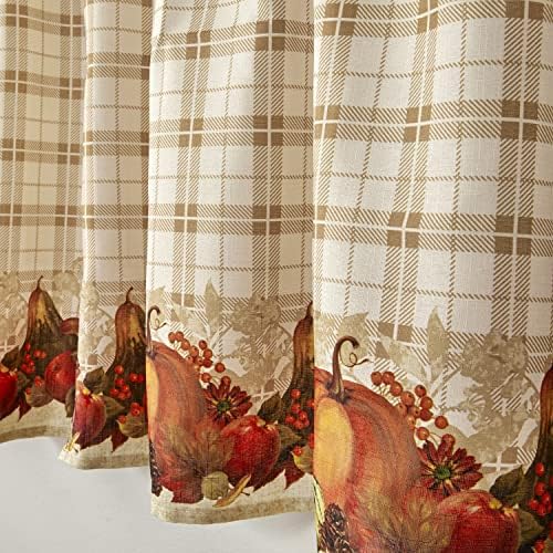 SKL Home Harvest Bounty Tapestry Valance, 56"x15", Neutral - Image 4