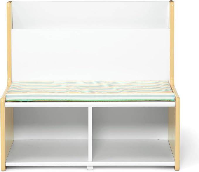 Delta Children - GapKids Reading Nook with Padded Bench - Greenguard Gold Certified, Pastel