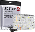 BTF-LIGHTING RGBW LED Strip Lights,UL Listed,5050 4 Colors in 1 RGB + 6000K-7000K Cool White,12V DC,16.4ft/5m 60LEDs/m 12mm White PCB,IP30 for Home Decoration(No Adapter or Controller)