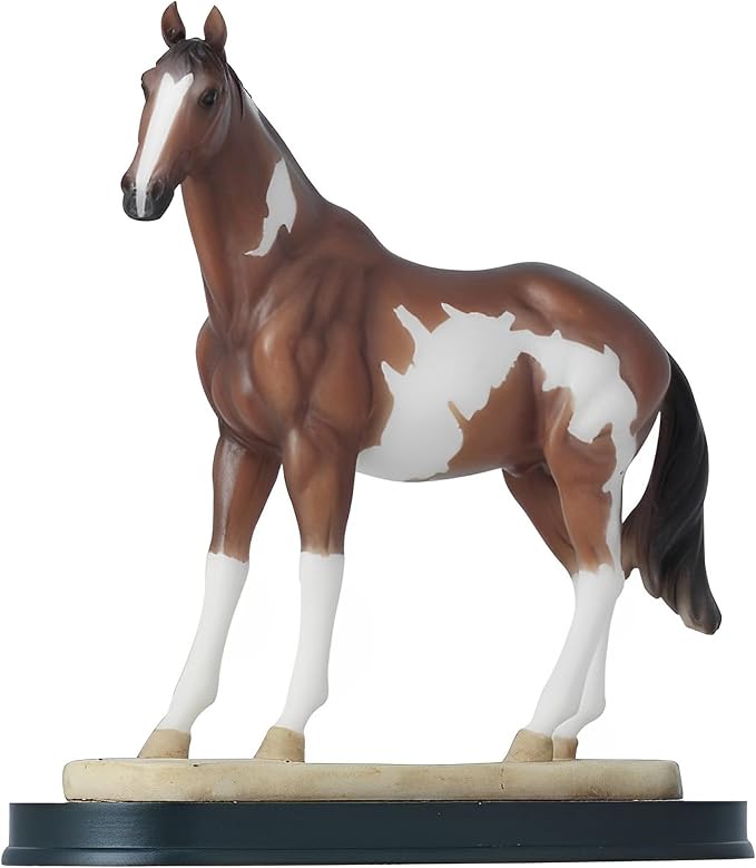 ICE ARMOR 6" H Palomino Horse Figurine Office Desk/Home/Living Room/Table Decor, Perfect House Warming Gifts for New Home