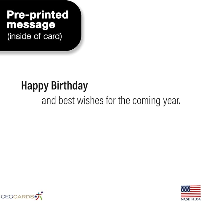 Happy Birthday Cards Bulk Greeting Card Set (Candle) 18 Pack & White Envelopes - 5x7 Inch Birthday Theme for Family, Women, Men, Coworkers & Office (B2409)