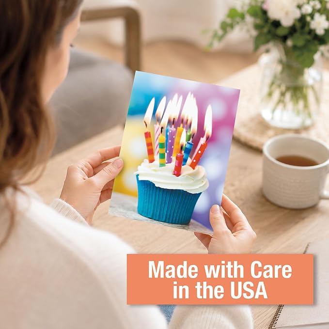 Current Mega Birthday Greeting Card Variety Value Pack – Set of 36 (18 Designs), Large 5 x 7 inches, Envelopes Included