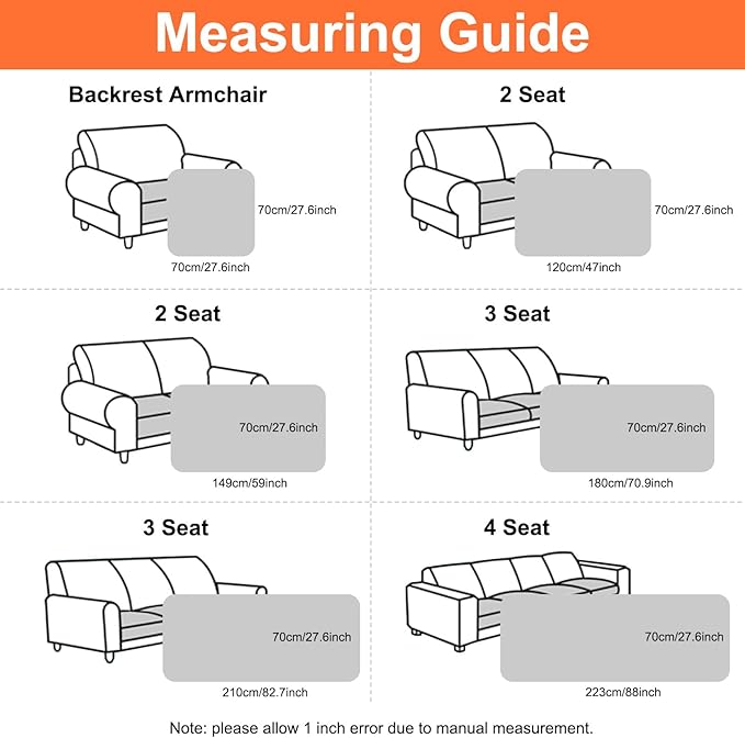 Smiry Couch Cover for Dogs Washable, Non Slip Fuzzy Pet Couch Covers for 3 Cushion Sofa Pet Friendly, Thick Soft Sofa Slipcovers Cushion Protector (Khaki, 27.6" x 47")