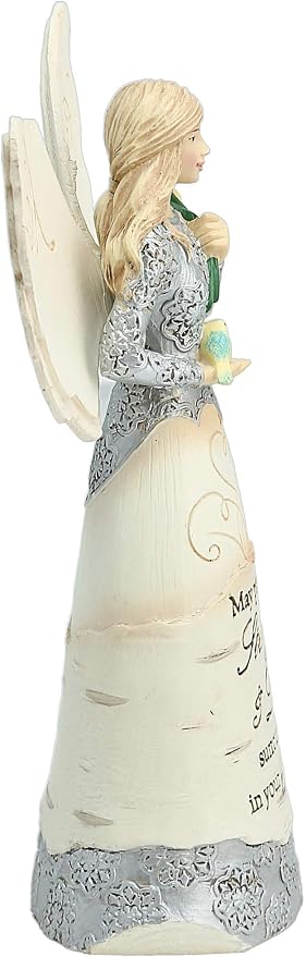 Pavilion Gift Company 82348 Strength and Healing Angel Figurine, 6-1/2-Inch, White
