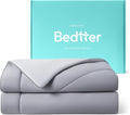 Cooling Blanket Comforter for Hot Sleepers Queen Size | Summer Cold Blanket, Lightweight Cool Comforter, Soft Breathable Bed Cooling Dual-Sided Cool Tech, 90"x90", Grey