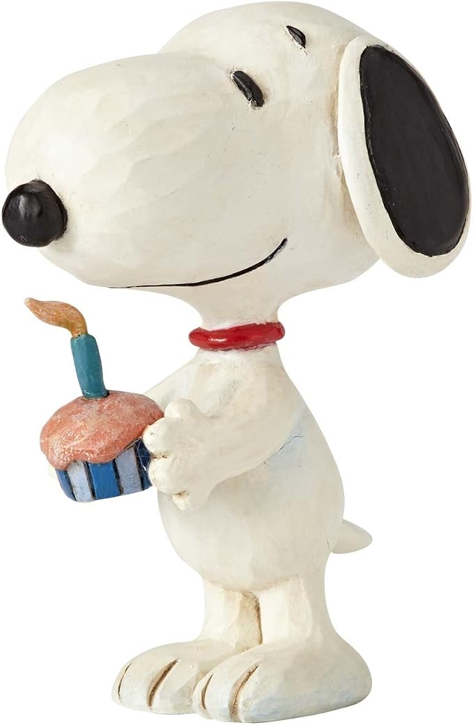 Peanuts by Jim Shore Snoopy Birthday Mini Figurine