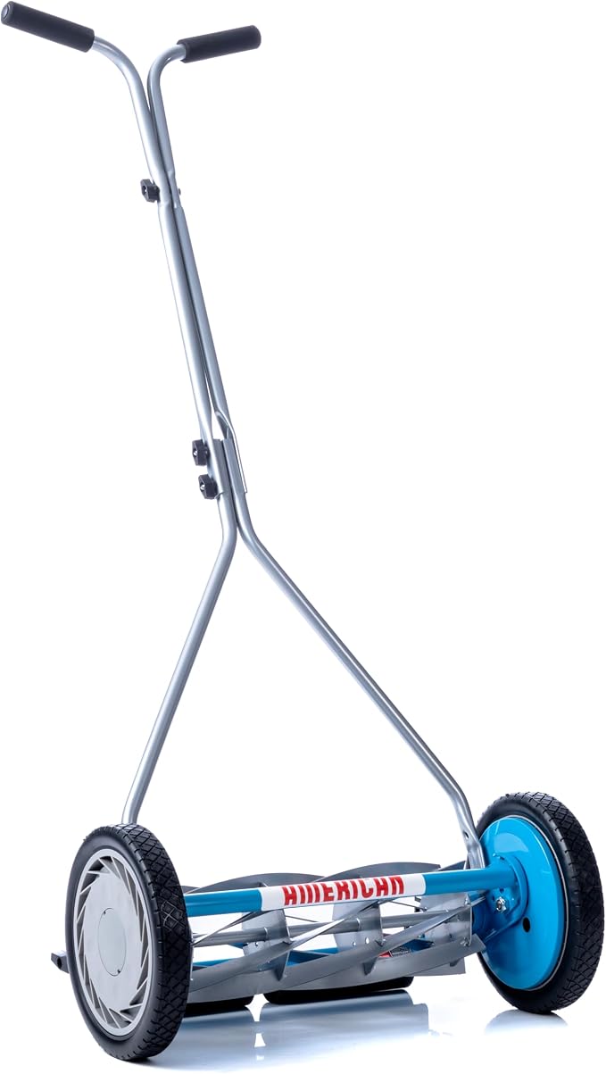 American Lawn Mower 2607-16 16-Inch 7-Blade Reel Mower with Sharpener