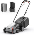 Litheli Lawn Mower Cordless 14 in, Grass Cutter Machine for 2800 Sq. Ft, Lawnmower with Brushless Motor, Cutting Height from 1 in to 2.5 in, Includes 1 * 5.0 Ah Battery and Charger