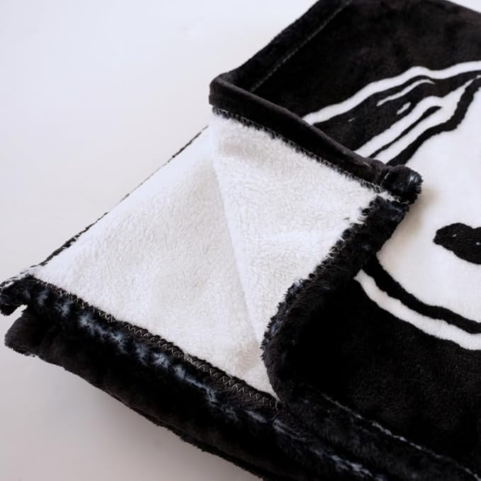 Peanuts® Snoopy 46in x 60in Throw, Super Soft Plush Cozy Throw Blanket, (Officially Licensed Product) by Franco Collectibles®