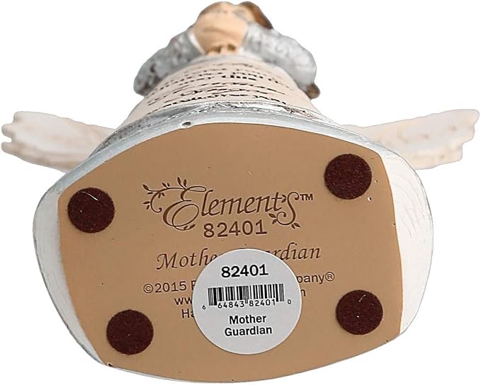 Pavilion Gift Company Elements Mother Guardian Angel Figurine, 6", Purple