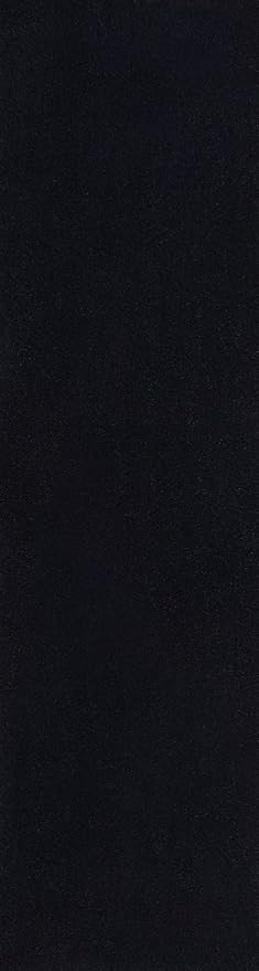 JONATHAN Y Peater Classic Casual Commercial Natural Coir Black 2 ft. x 8 ft. Doormat for Entrance, Front Door, Entryway CHG100H-28