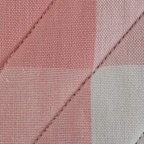 DII Gingham Check Kitchen Collection, Pink, Potholder Set - Image 3
