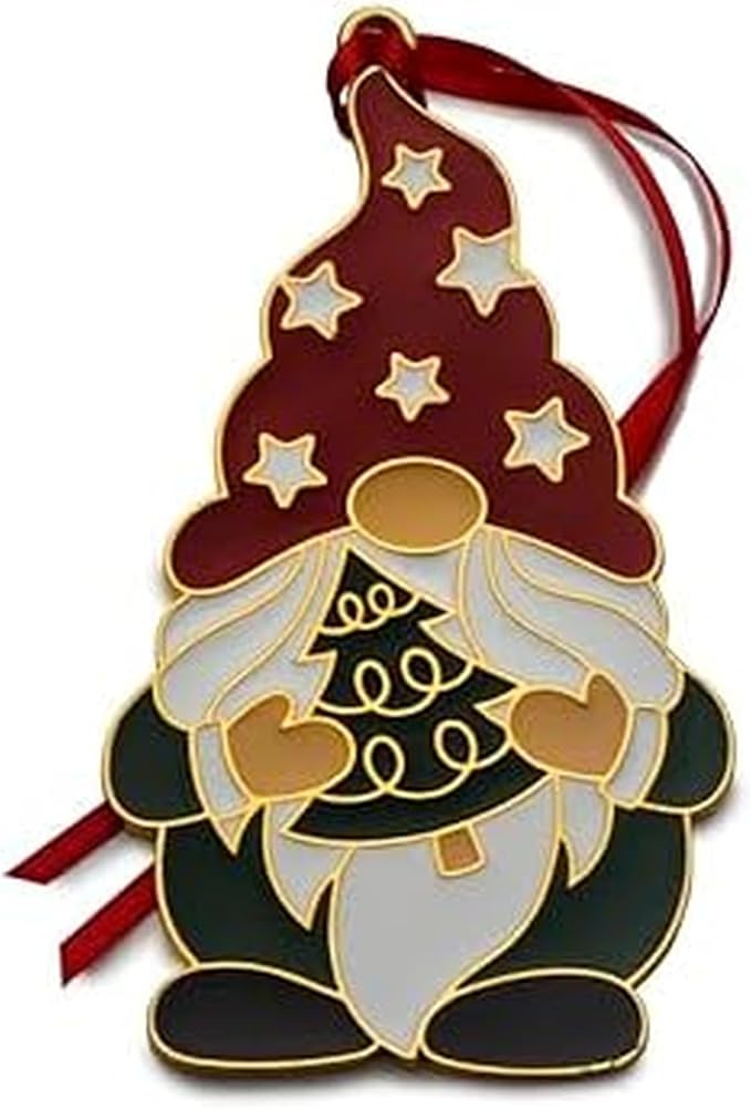 Wallace 2024 Gold-Plated Enamel Wonders of Christmas Ornament - 15th Edition Cardinal Holiday Collectible with Gift Box and Velvet Pouch