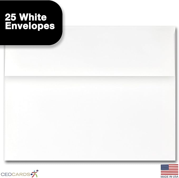 25 Happy Birthday Cards with Envelopes for Business, Family (Variety Set) | 5 Designs, Bulk 25 Pack, Birthday Greeting Card Set, 5x7 in, A7, Office, Employees, Work, Coworker, Client, Team, USA, VP2410