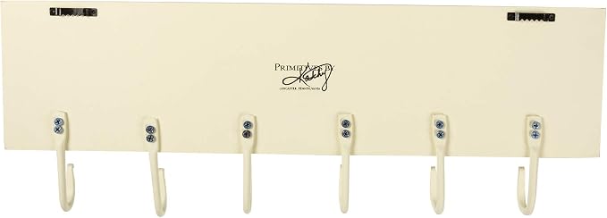 Primitives by Kathy Rustic Christmas Stockings were Hung 6-Hook Board