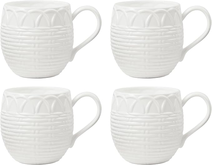 Lenox 895310 Wicker Creek Mugs, Set Of 4