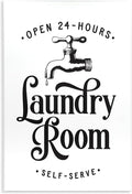 Vintage Laundry Room Sign, 13 x 19 Inch Mounted Print on Wall Plaque | Stupell Industries · By Lettered and Lined · Ready to hang · Made in USA