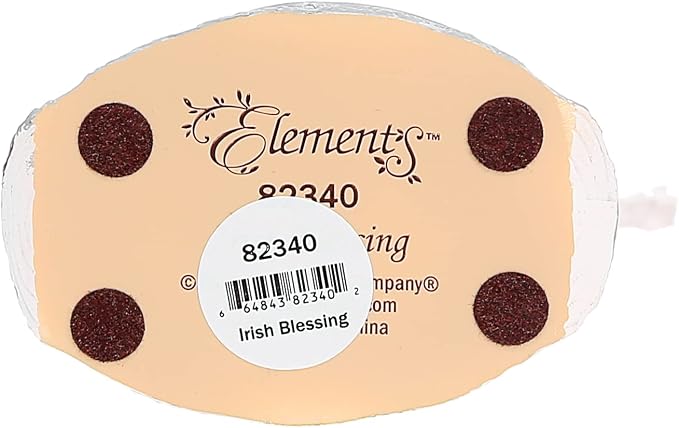 Pavilion Gift Company 82340 Elements Irish Blessings Angel Figurine, 6-1/2-Inch,Silver