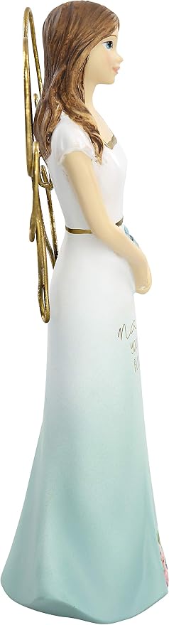 Pavilion Gift Company Nana You are A Blessing-5.5 Inch Collectible Angel Figurine, Blue