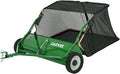 Garvee Tow Behind Lawn Sweeper 48 Inch, Heavy Duty Leaf & Grass Collector | Yard Sweeper Pull Behind,16 cu.ft. Leaf Collector,Tool-Free Adjustable Brush Height,Dumping Rope for Yard,Driveway,Sidewalk