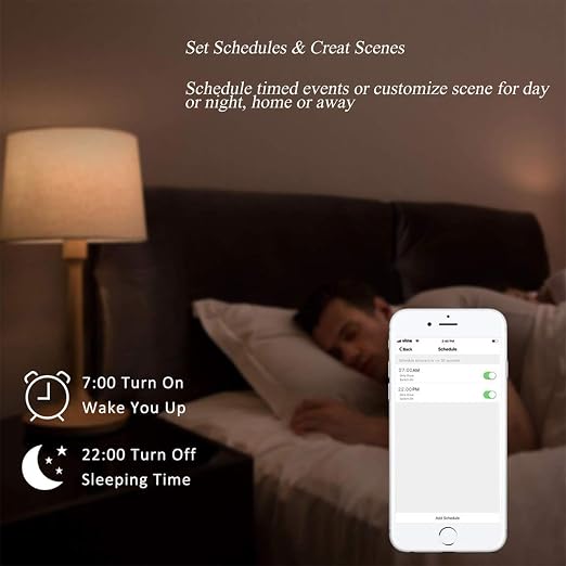 Smart Switch WiFi Light Switch 3 Gang Compatible with Alexa Google Home | 2.4GHz WiFi Switch