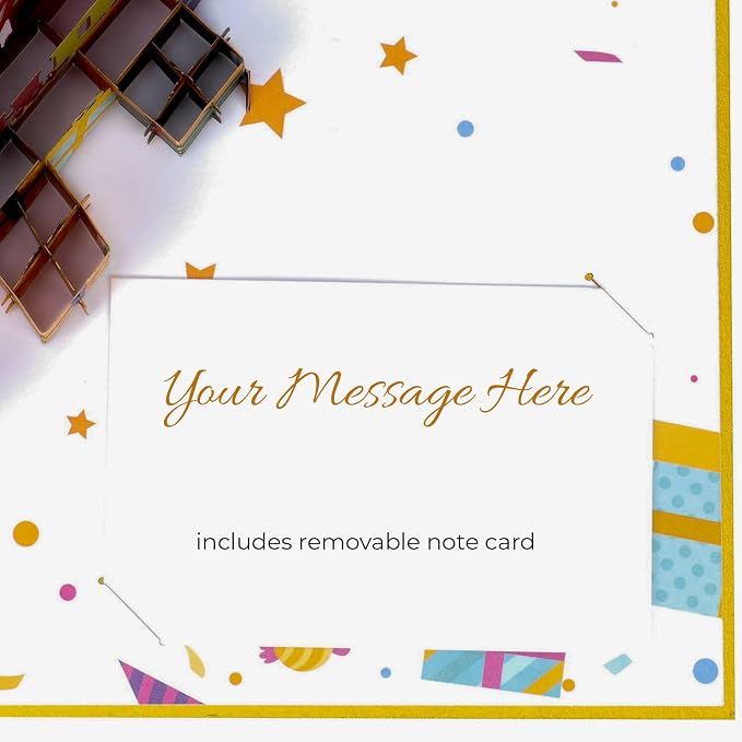 Paper Love Birthday Pop Up Cards 2 Pack - Includes 1 Happy Birthday Cat and 1 Happy Birthday, For Adults or Kids -5" x 7" Cover - Includes Envelope and Note Tag
