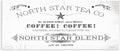 North Star Tea Coffee Vintage, 7 x 17 Inch Mounted Print on Wall Plaque | Stupell Industries · By Lil' Rue · Ready to hang · Vintage rustic charm for kitchen or dining room · Made in USA