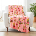 Nintendo Super Marios Bros. Gaming Princess Peach Girl Bedding Super Soft Silk Touch Throw, 46 in x 60 in, (Officially Licensed Product)