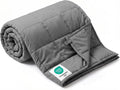 Smart Queen Weighted Blanket for Adults (20 lbs, 60” x 80”, Queen Size) Breathable Heavy Throw Blanket for 160-220 lbs, Soft Thick Blankets with Cooling Glass Beads, All Season, Machine Washable, Grey