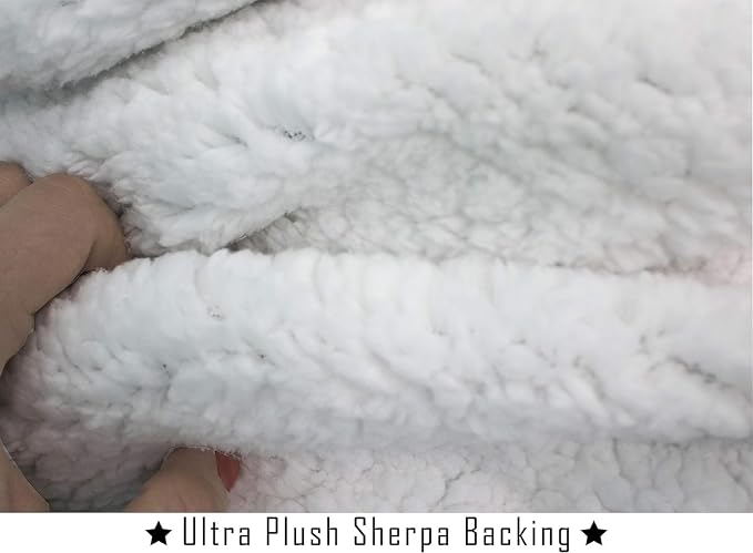 Elegant Comfort Luxury Ultra-Plush Velvet Touch Fleece Throw Soft, Warm, Cozy| Micromink Sherpa-Backing Reversible Blanket for Bed, Sofa and Couch, Solid Light Pink