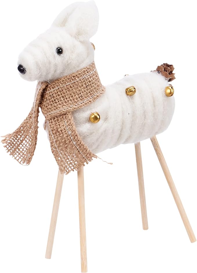 Primitives by Kathy Cream Deer Decorative Sitter Set