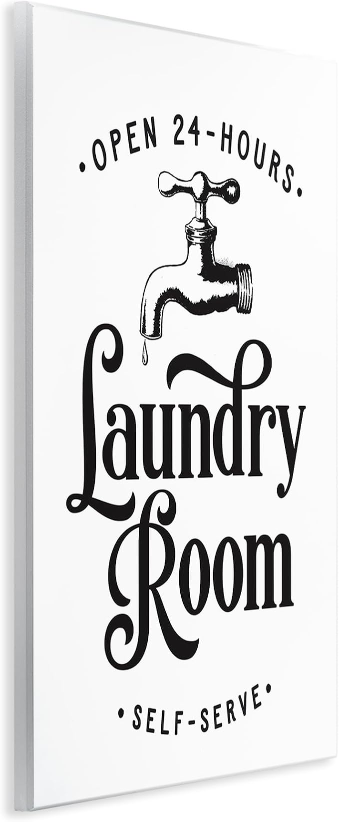 Vintage Laundry Room Sign, 13 x 19 Inch Mounted Print on Wall Plaque | Stupell Industries · By Lettered and Lined · Ready to hang · Made in USA