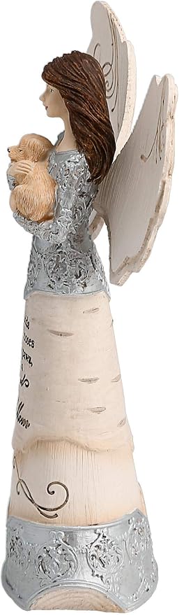 Pavilion Gift Company - My Kids Have Wet Noses & Furry Paws - Dog Mom - 6 Inch Collectible Angel Figurine