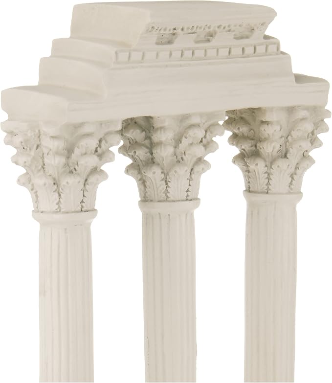 Design Toscano Temple of Castor and Pollux Column (Straight)