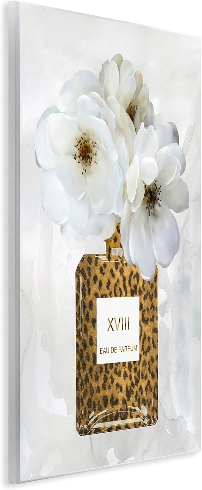 Stupell Industries 'Leopard Pattern Perfume Bottle', Wall Plaque Art, 10 x 15 Inches, Easy to Hang and Sturdy, Made in USA, by Carol Robinson