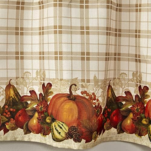 SKL Home Harvest Bounty Tapestry Valance, 56"x15", Neutral - Image 5