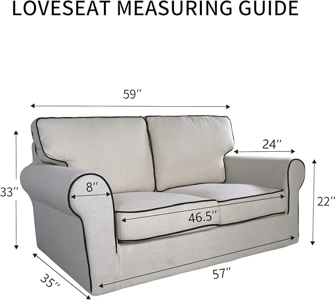 PureFit Stretch Loveseat Covers Fleece Couch Covers for Sofa Grayish Green | 1-Piece Sofa Slipcover Soft Couch Protector, Sofa Cover Washable with Non Skid Foam and Elastic Bottom for Kids, Dogs
