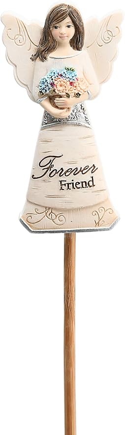 Pavilion Gift Company 82359 Forever Friend Angel Decorative Floral Pick
