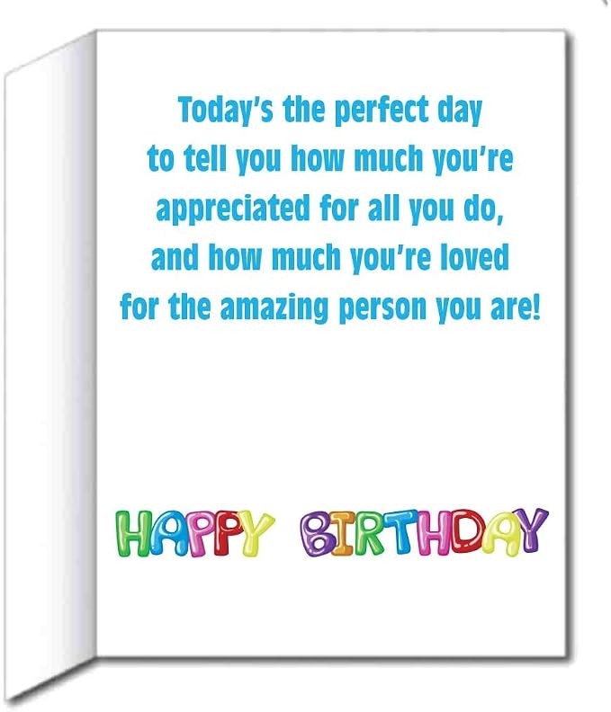 VictoryStore Colorful Birthday Bundle: Giant Balloon Letters Greeting Card & Honk It's My Birthday Yard Sign Set