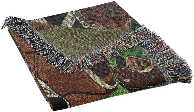 Northwest NFL Woven Tapestry Wall Hanging, 48 x 60 Inches, Officially Licensed, Decorative Fringes