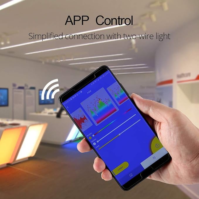 RGBZONE Bluetooth LED Controller, DC 5-24V SP107E LED Light Strip Controller, Support Music Sync, IC Chip for WS2812b WS2811 LED Strip, Matrix Panel, Module