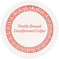 Hoffmaster 860035 Budgetboard Coaster, 3-3/8" Diameter, Decaf Coffee (Case of 1000)